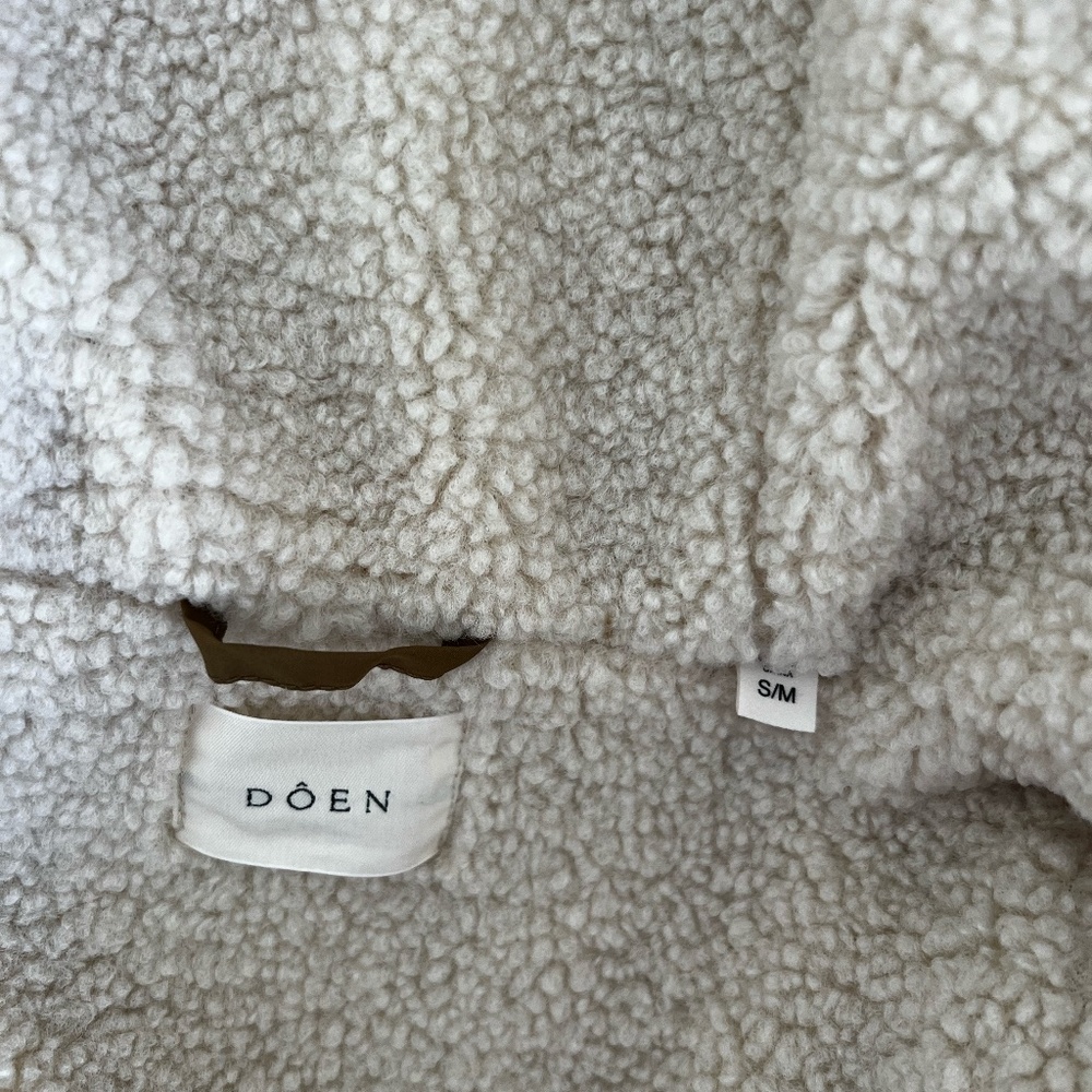 DÔEN Fauna Coat - S/M in Cinnamon Bark. EUC with removed tags. - Picture 3 of 6